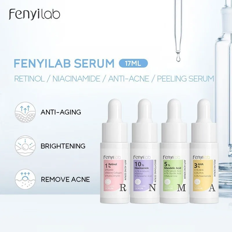 Niacinamide Pore Shrinking Essence - Sérum Peeling acide salicylique, Essence pour