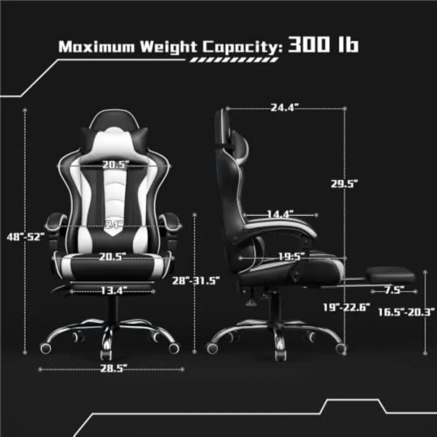 Chaise de jeu avec repose-pied - Massage avis et prix