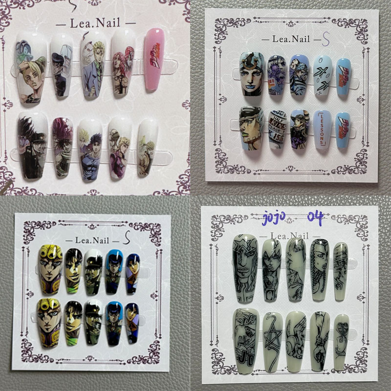 JOJO Nail Art étudiant Anime d - Nail Art avis et prix
